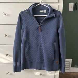 LL Bean Quilted Pullover